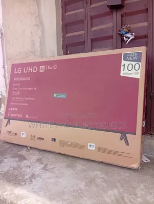 New Lg 100"Inch Uhd Android Smart Frameless Tv App Play Store>2 Yrs