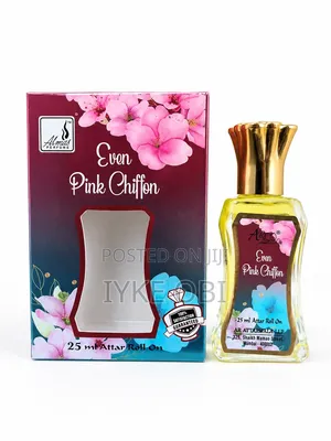 Almas Even Pink Chiffon 48hours Oil Perfume 25ml