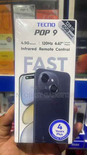 New Tecno Pop 9 128 GB