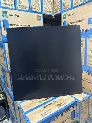 30x60 Plain Black Matt