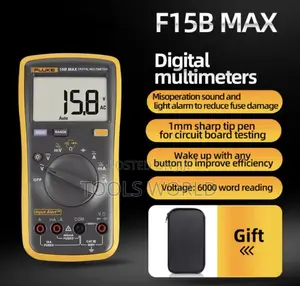 Professional Fluke 15b Max Digital Multimeter – Cat Iii 600v