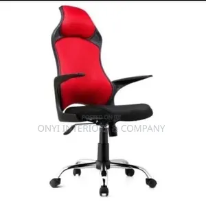 Ergonomic Swivel Mesh High Back Chair With (Headrest)