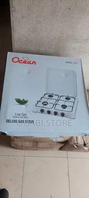Ocean Low Gas Deluxe Gas Stove (Model 2877).