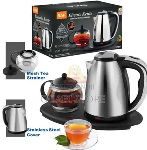 Raf Electric Jug With Coffee Set