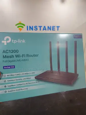 Tp-Link Archer C6 Ac1200 Mesh Wifi Router