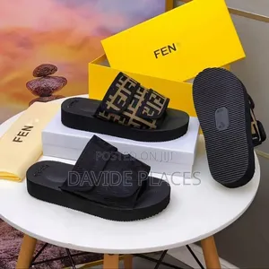 Premium Quality Fendi Unisex Slide