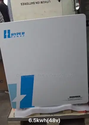 6.5kwh 48v Hyper Power Lithium Ion Battery Best Importer in Lagos