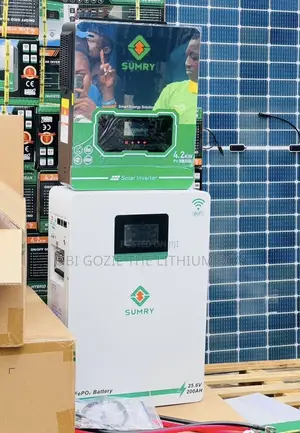 5kwh 24v Sumry Lithium Ion Battery And 4.2kva 24v Hybrid Inverter