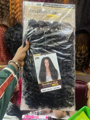 Brazilian Jerry Curls Packed Hair