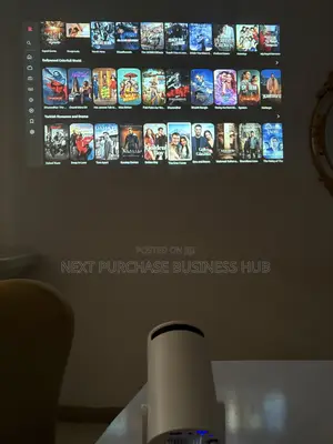 Original Rechargeable Hy300 Pro Max Smart Mini Projector 2gb + 16gb