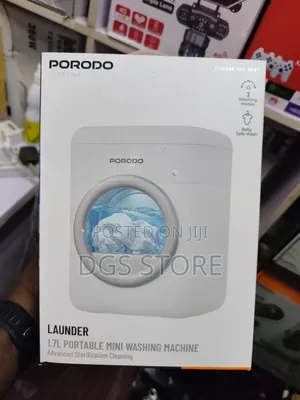 Porodo Launder 1,7l Portable Mini Washing Machine With Advanced