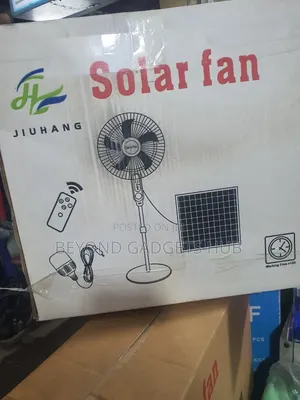 Jiuhang "16" Solar Rechargeable Standing Fan