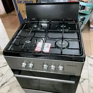 Maxi 4 Burners Anti Rust Standing Gas Cooker With Ovens