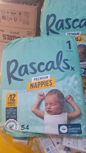 Rascals Premium Diaper Size 1 to 7