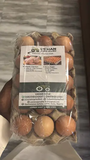 Half Crate of Eggs