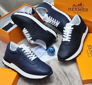 Hermes Lace-Up Sneakers