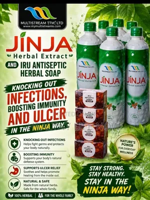 Knocked Out Infection, Boost Immune and Ulcer Wit Jinja Herbal Extract