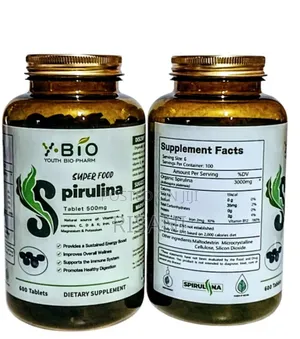 Super Food Spirullina Tablets By 600 Tablets