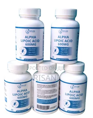 Alpha Lipotic Acid Capsules 600mg 60 Capsules