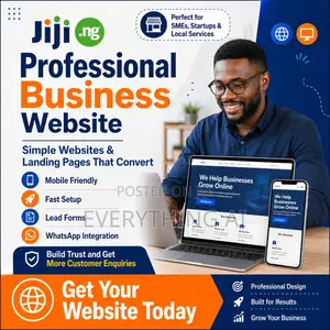 Professional Website Landing Page Design for Small Businesses