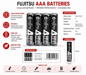 Fujitsu Aaa Batteries