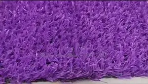25mm Purple Artificial Grass Carpet