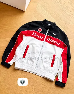 Puma Moto Stand Collar Zip Up Jacket