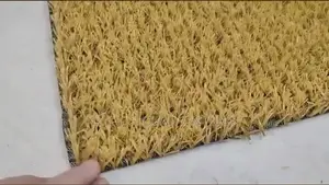15mm Brown Synthetic Grass Carpet
