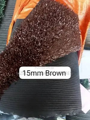 15mm Earth Brown Artificial Grass