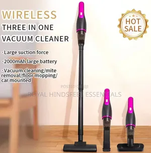 Cordless Electric 3in1 Handheld Vacuum Cleaner
