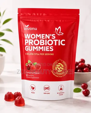 Vivonu Women's Probiotic Gummies Cranberry Flavor