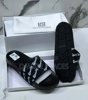 Original Quality Givenchy Unisex Slide Black