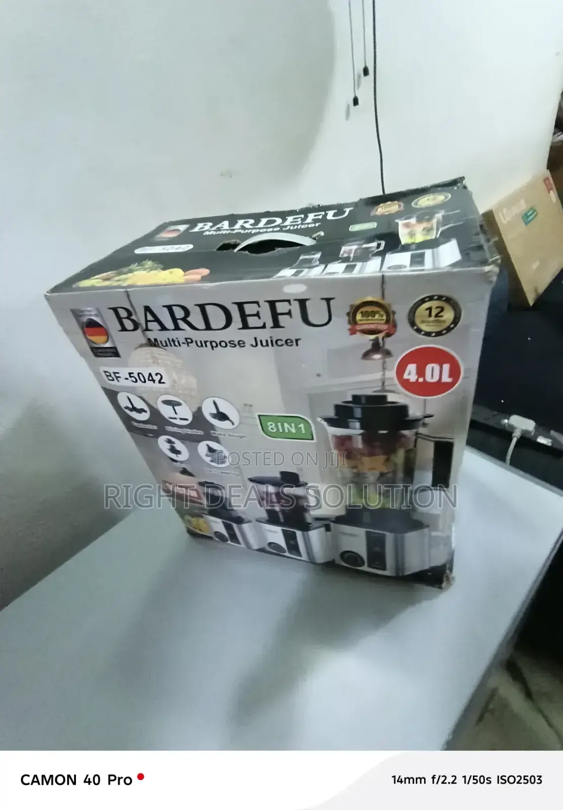 Bardefu High Performance Electric Blender