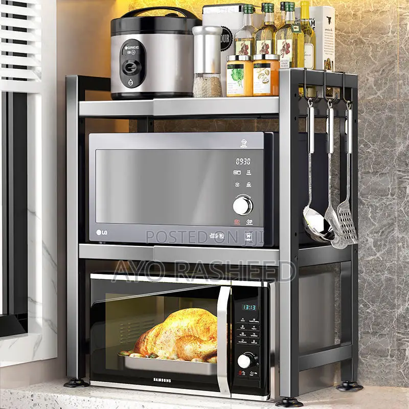 Double Layer Microwave Stand