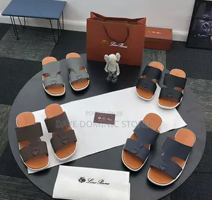 Loro Piana Leather Slippers