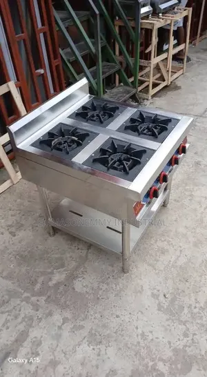 Industrial 4burner Gas Cooker Without Oven