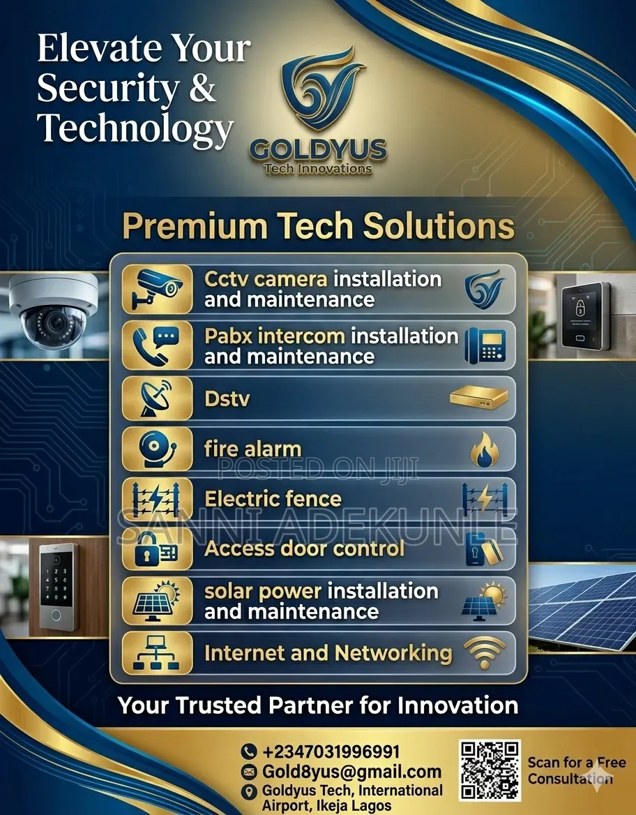 CCTV Camera, Intercom and Networking