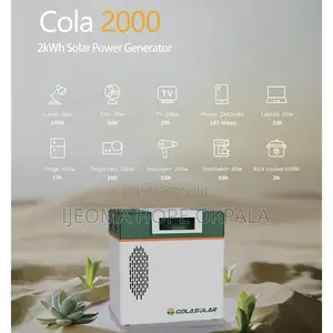 Cola 2000 2kwh All-in-one Solar Generator