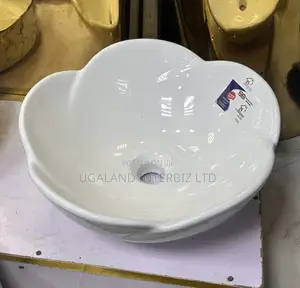 Modern Flower Shaped Ceramic Basin