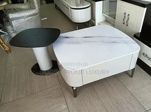 Portable Mordern Coffee Table + Side Table