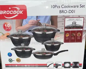 10pcs Brocook Granite Coating Cookware/Pot Set