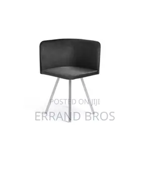 A Set of 4 Black Dining Chairs - Black