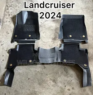 Durable Landcruiser 2024 Thermoplastic Double Layer Foot Mat