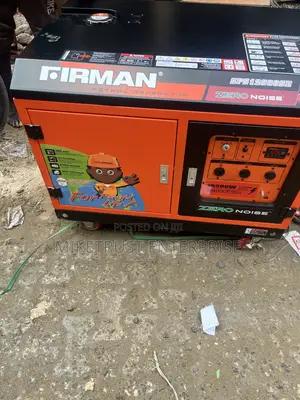10kva Cool Firman Soundproof Petrol Generator