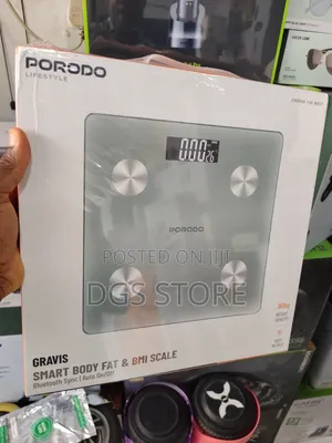 Porodo Gravis Smart Body Fat Bmi Scale