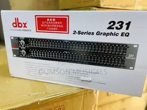 DBX Eq231 Double Equalizer With Sub Out Function