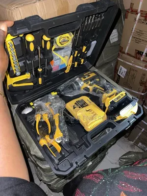Rechargeable Tools Box With Two Batteries