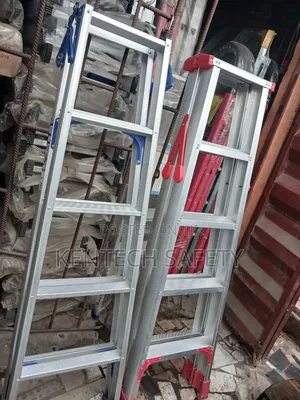 5ft Five Steps Double Step Sided Aluminum a Ladder