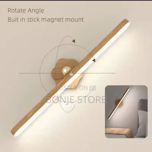 Wooden Led Night Light Mirror Front Fill Light Magnetic Wall Lamp