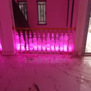 Crystal Handrail With Light